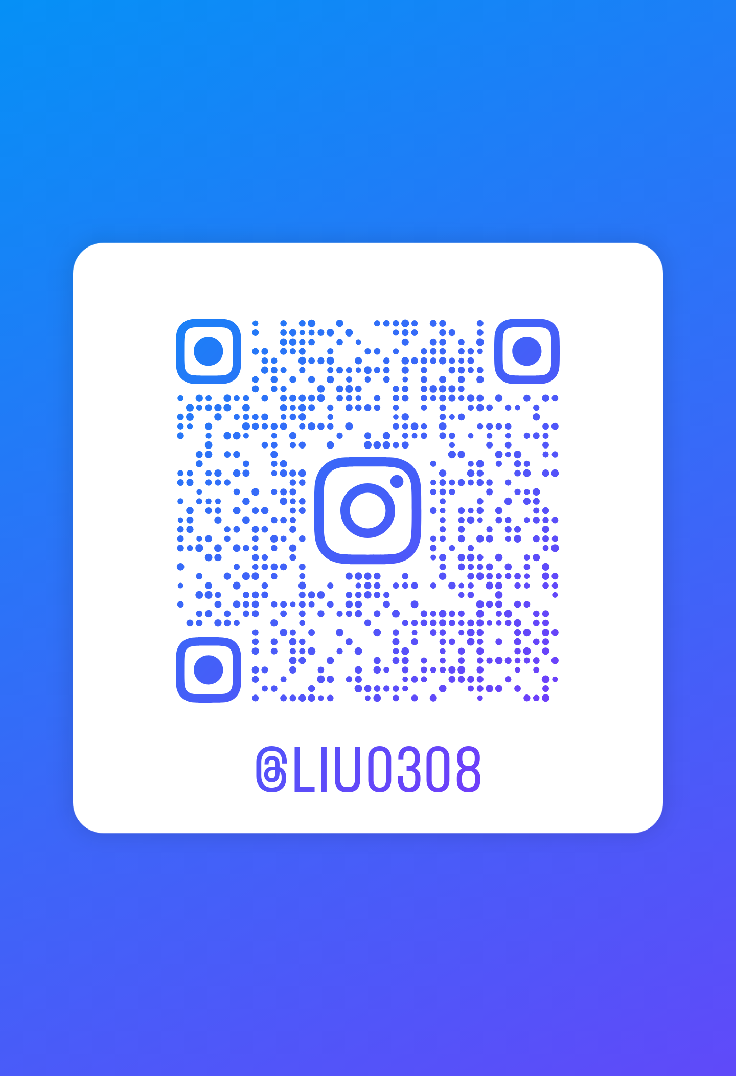 Instagram QR Code
